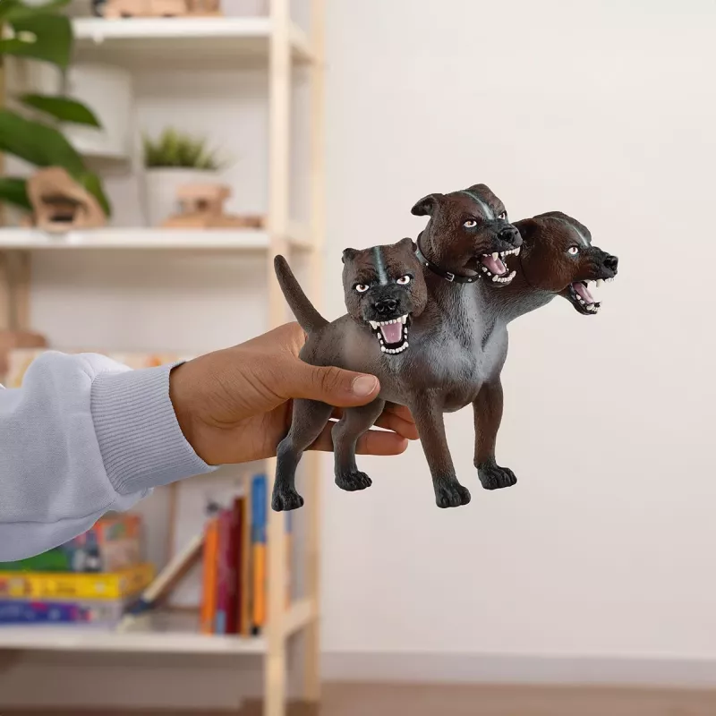 schleich Fluffy, 6 lat, Magiczne stworzenia, Czarny, Brązowy, Szary, Plastik