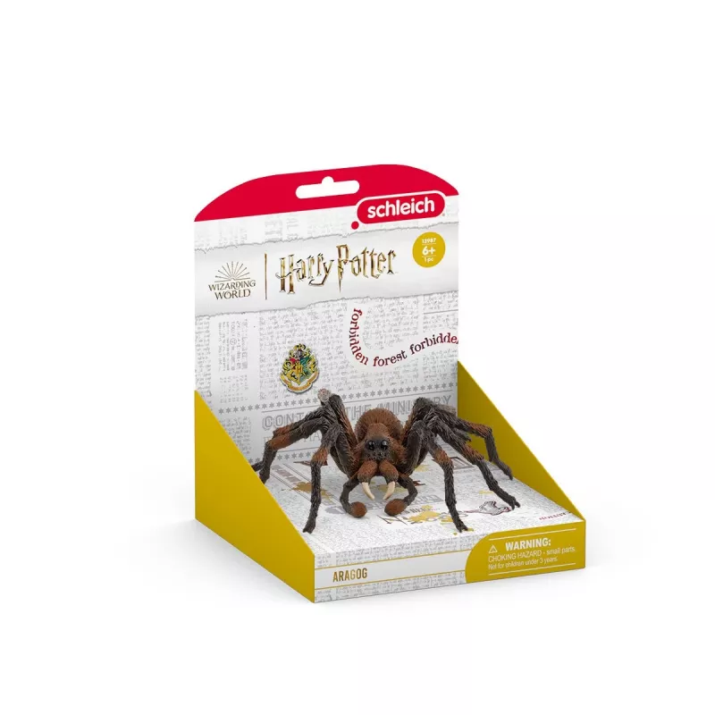 schleich Harry Potter Aragog, 6 lat(a), Magiczne stworzenia, Czarny, Brązowy, Biały, Plastik