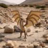 schleich Harry Potter Rogogon węgierski, 6 lat, Magiczne stworzenia, Brązowy, Plastik
