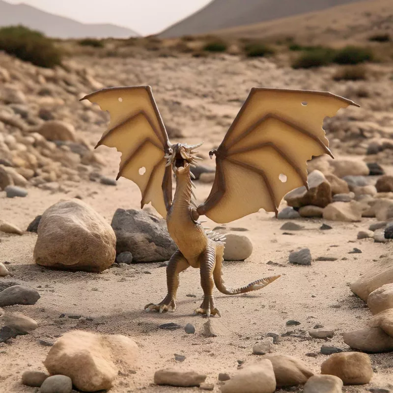 schleich Harry Potter Rogogon węgierski, 6 lat, Magiczne stworzenia, Brązowy, Plastik