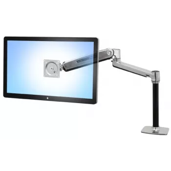 Ergotron Lx Hd Sit-stand Uchwyt Biurkowy Do Ramienia LCD (polerowane aluminium)