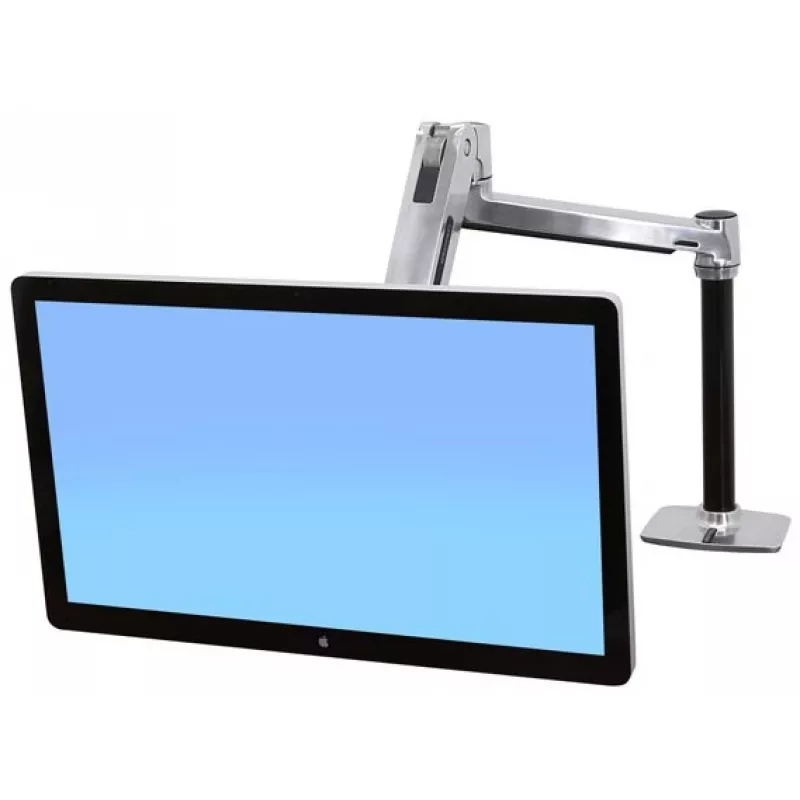 Ergotron Lx Hd Sit-stand Uchwyt Biurkowy Do Ramienia LCD (polerowane aluminium)