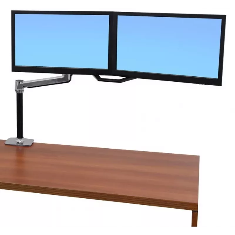 Ergotron Lx Hd Sit-stand Uchwyt Biurkowy Do Ramienia LCD (polerowane aluminium)