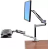 Ergotron Lx Hd Sit-stand Uchwyt Biurkowy Do Ramienia LCD (polerowane aluminium)
