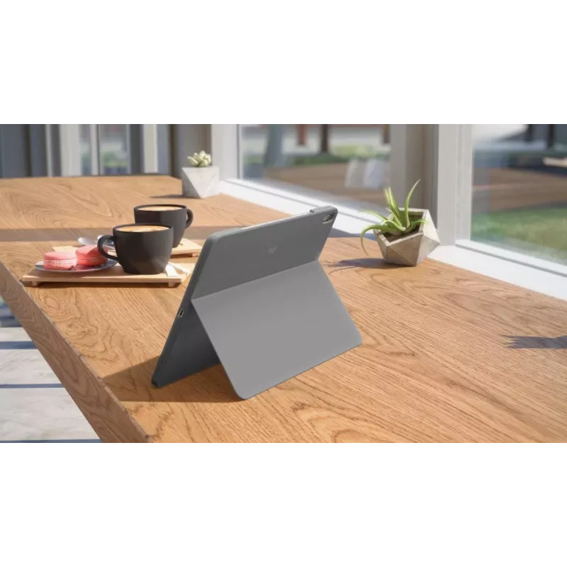 LOGITECH Combo Touch do iPad Air 11 cali 5. generacji Oxford szary Qwertz niemiecki