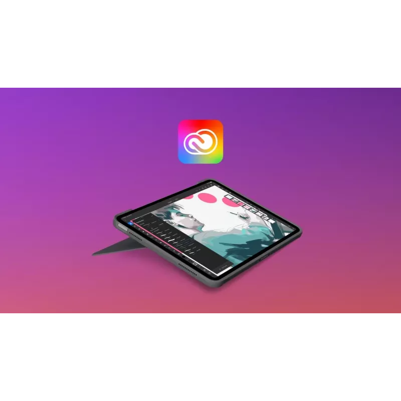 LOGITECH Combo Touch do iPad Air 11 cali 5. generacji Oxford szary Qwertz niemiecki