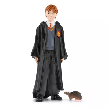 schleich Ron Weasley & Scabbers, 6 lat, Harry Potter™, Wielokolorowy, Plastik