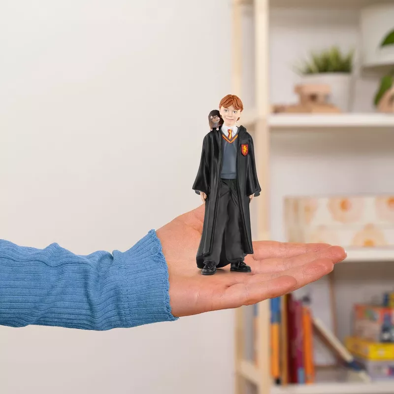 schleich Ron Weasley & Scabbers, 6 lat, Harry Potter™, Wielokolorowy, Plastik