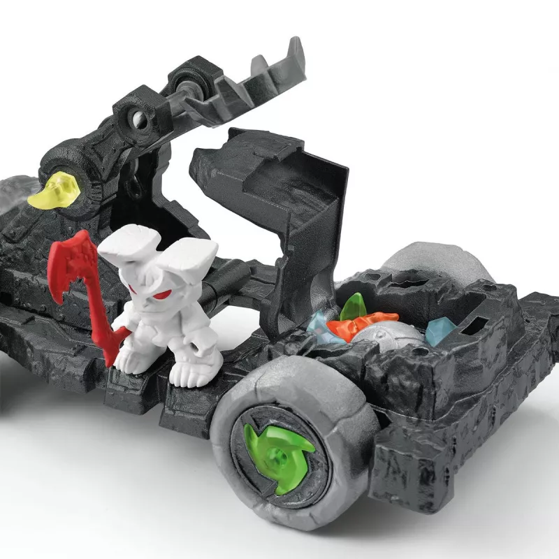 schleich ELDRADOR KREATURY Katapulta z Mini Kreaturą, Potwory i smoki, Roboty / Mini Kreatury, 7 lat, Wielokolorowy, Plastik