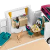 schleich HORSE CLUB Przyczepa do przewozu koni, Budynki, Kemping, Stajnia dla koni, Konie, Zawody jeździeckie, 5 lat, Wielokolorowy, Tworzywo sztuczne