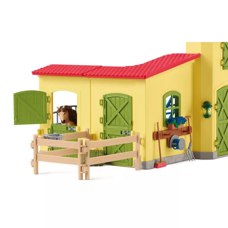 schleich FARM WORLD Pudełko dla kuca z ogierem kuca islandzkiego, Farma, Budynki, Zwierzęta gospodarskie / zabawki farmerskie, Stajnia dla koni, Konie, 3 lat(a), Wielokolorowy