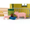 schleich FARM WORLD Duża farma ze zwierzętami i akcesoriami, Farma, 3 lat/a, Wielokolorowy, Tworzywo sztuczne