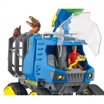 Pojazd gąsienicowy Schleich Dinozaury Wielokolorowy 42604
