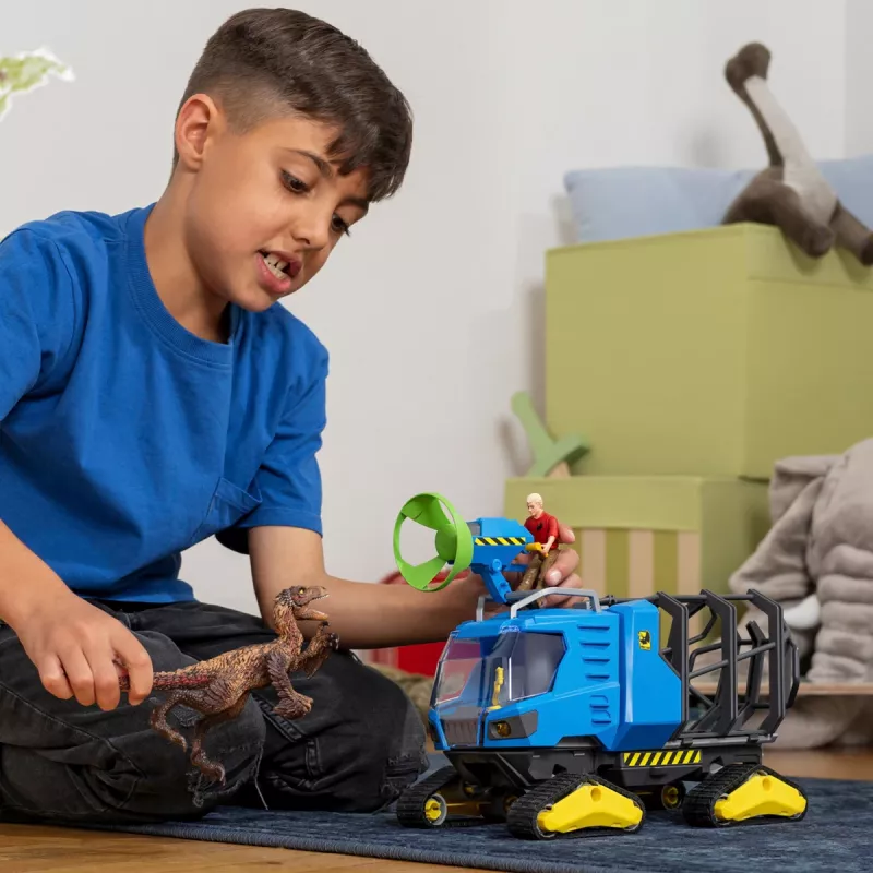 Pojazd gąsienicowy Schleich Dinozaury Wielokolorowy 42604