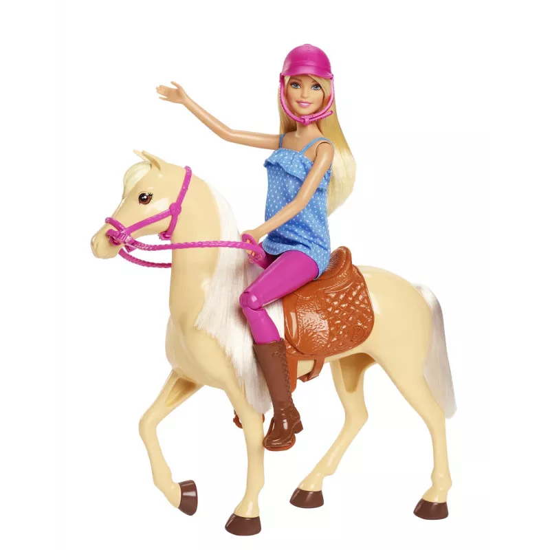 Lalka Barbie i koń, Lalka modowa, Dziewczynka, 3 lat(a), Dziewczynki, 250 mm, 480 g