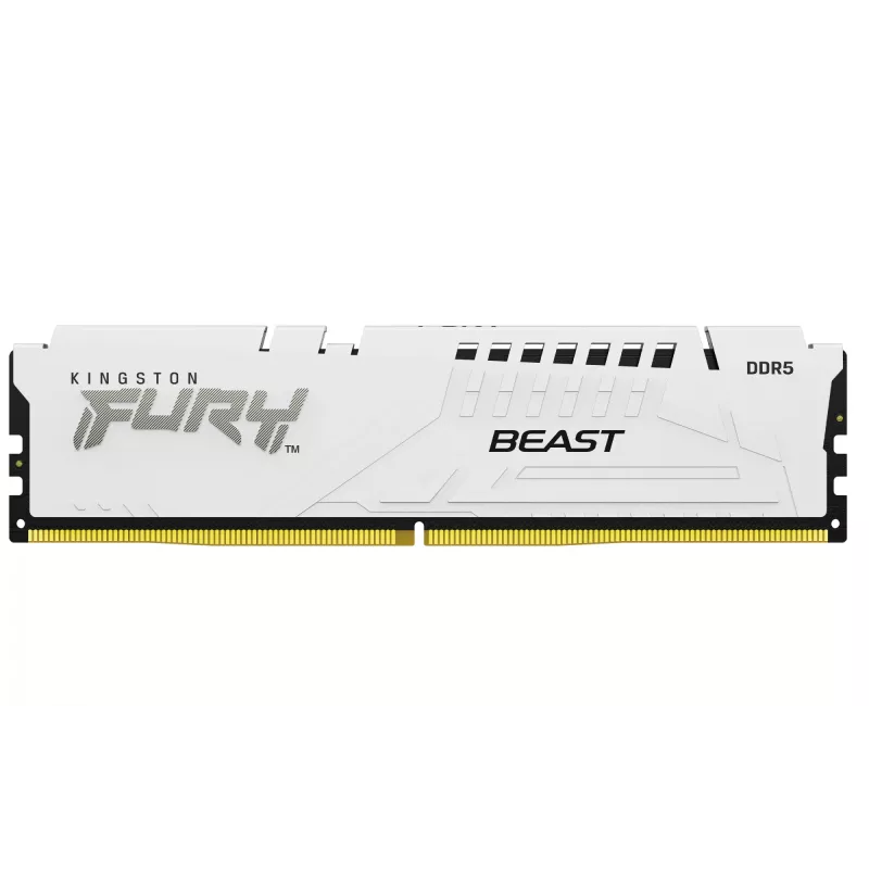 Kingston Technology FURY Beast 32GB 5600MT/s DDR5 CL36 DIMM (Kit of 2) biały EXPO