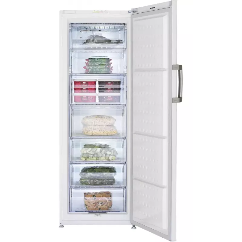 Zamrażarka wolnostojąca BEKO FS127940N — pojemność netto 244 L, klasa E, 13 kg/24h, biała