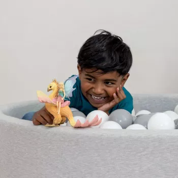 schleich BAYALA Feniks, 5 lat, Jednorożec / Pegaz, Jednorożce i Wróżki, Żółty, Plastik