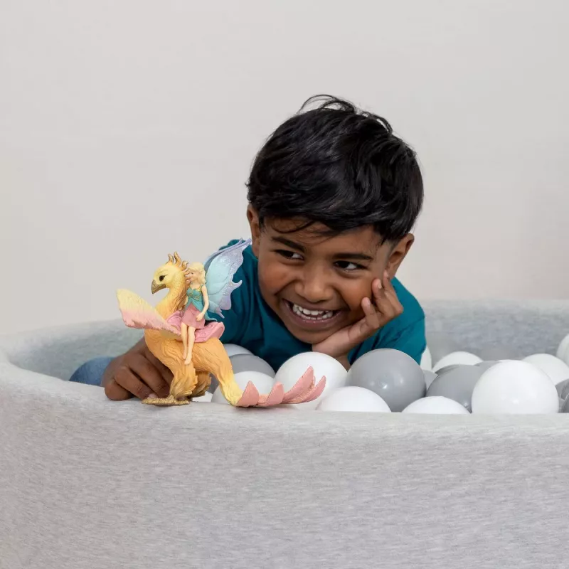 schleich BAYALA Feniks, 5 lat, Jednorożec / Pegaz, Jednorożce i Wróżki, Żółty, Plastik
