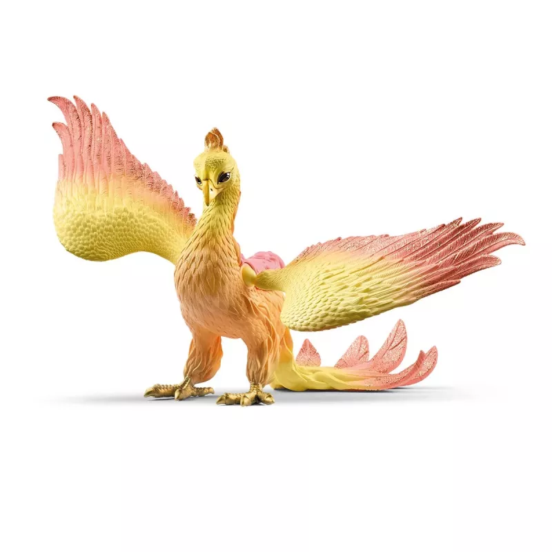 schleich BAYALA Feniks, 5 lat, Jednorożec / Pegaz, Jednorożce i Wróżki, Żółty, Plastik