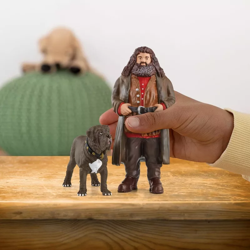 schleich Hagrid & Fang, 6 lat, Harry Potter™, Wielokolorowy, Plastik