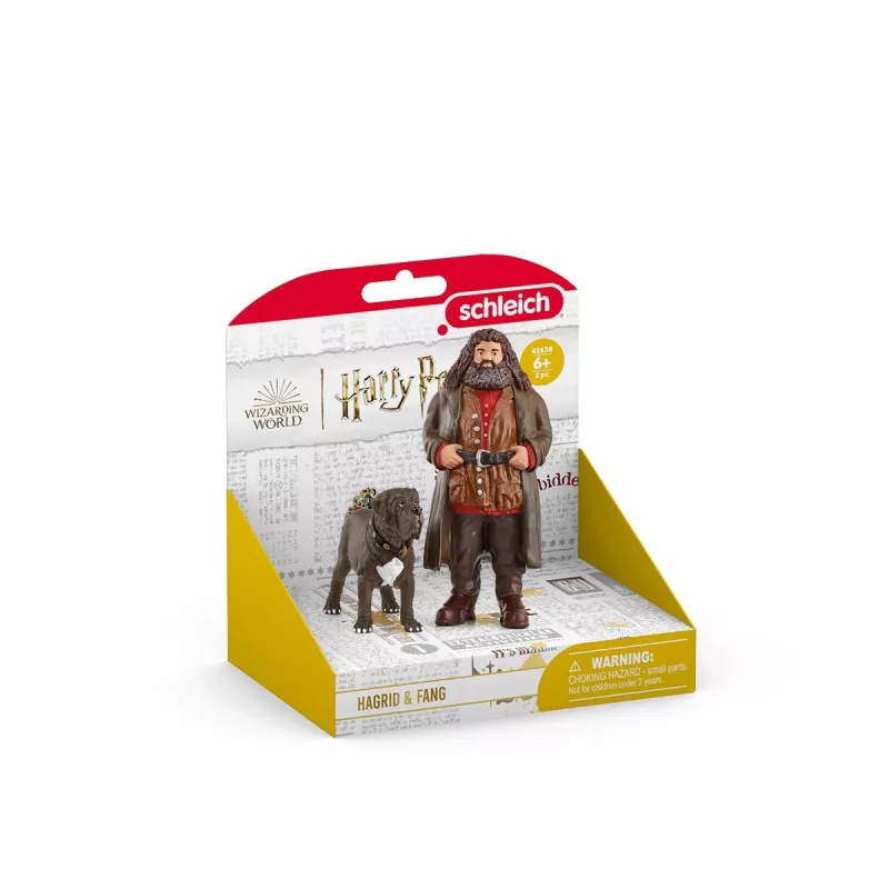 schleich Hagrid & Fang, 6 lat, Harry Potter™, Wielokolorowy, Plastik