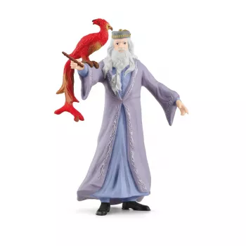 schleich Albus Dumbledore & Fawkes, 6 lat, Harry Potter™, Wielokolorowy, Plastik
