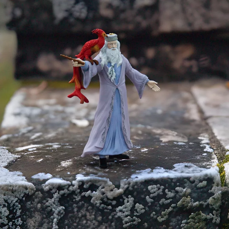 schleich Albus Dumbledore & Fawkes, 6 lat, Harry Potter™, Wielokolorowy, Plastik