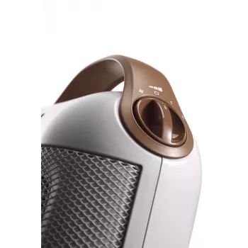 De’Longhi Capsule HFX30C18.IW Wewnętrzny Brązowy, Biały 1800 W Termowentylator
