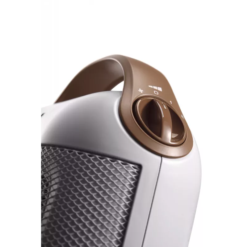 De’Longhi Capsule HFX30C18.IW Wewnętrzny Brązowy, Biały 1800 W Termowentylator