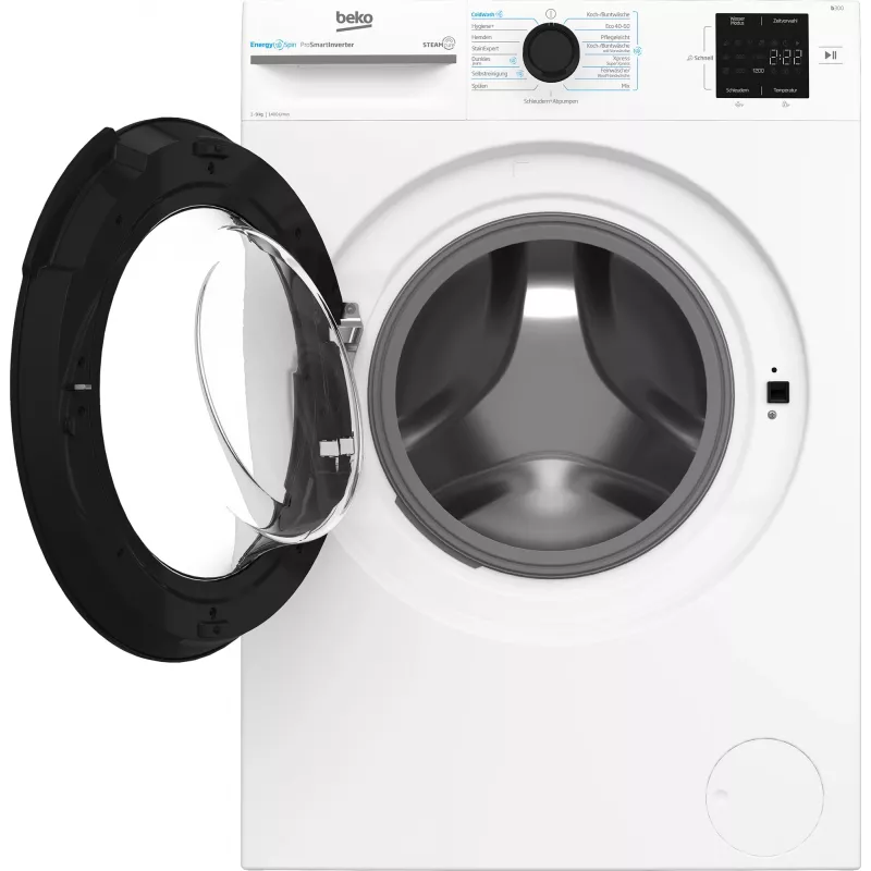 Pralka Beko b300 BM3WFU3941X ładowana od przodu 9 kg 1351 obr./min Biała