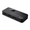 Lindy 2 Port HDMI 8K60 Bi-Directional Switch, HDMI, ABS, Czarny, 120 Hz, 3840 x 2160, 7680 x 4320, 48 Gbit/s