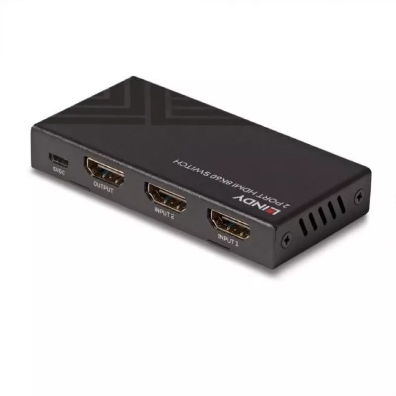Przełącznik HDMI Lindy 2-portowy HDMI 8K60