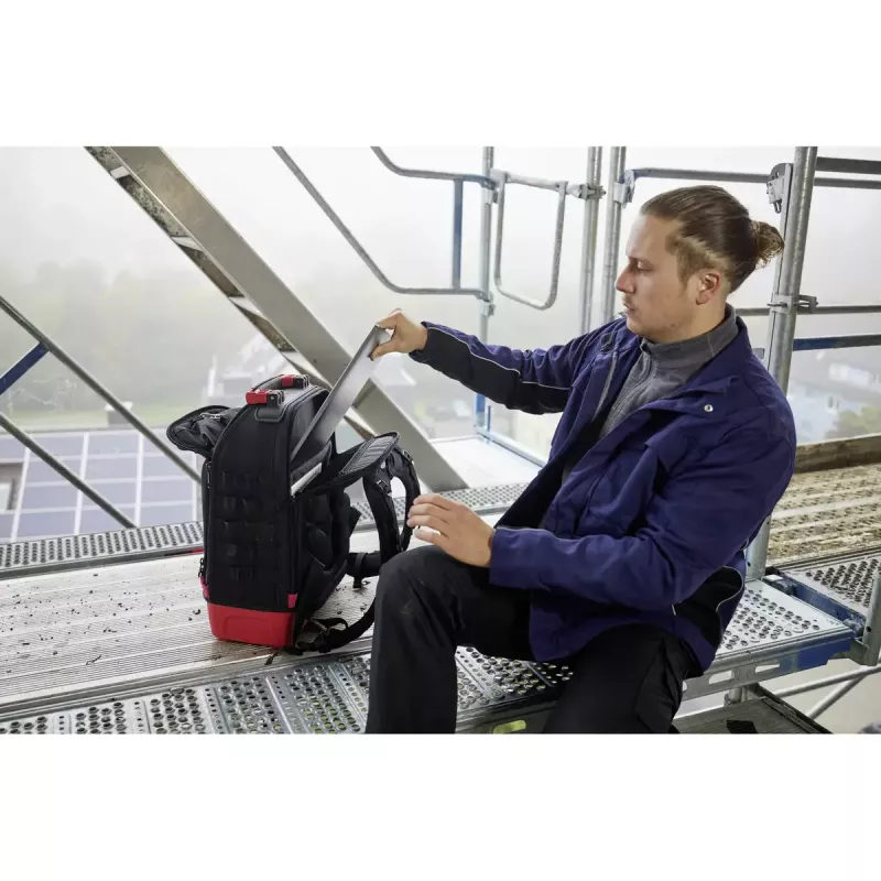 Walizka na narzędzia Wiha 45529 Czarno-Czerwona 385 mm x 260 mm x 530 mm