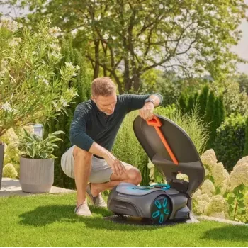 Garaż do kosiarki automatycznej Gardena 15025-20 kompatybilny z SILENO pro max free