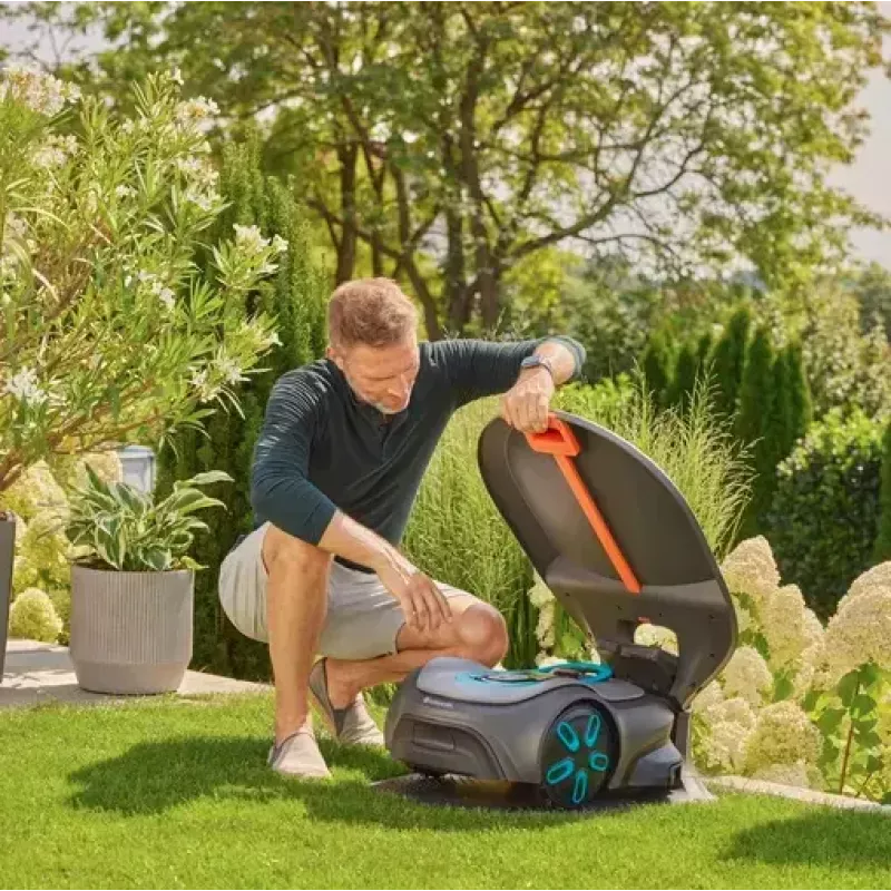 Garaż do kosiarki automatycznej Gardena 15025-20 kompatybilny z SILENO pro max free