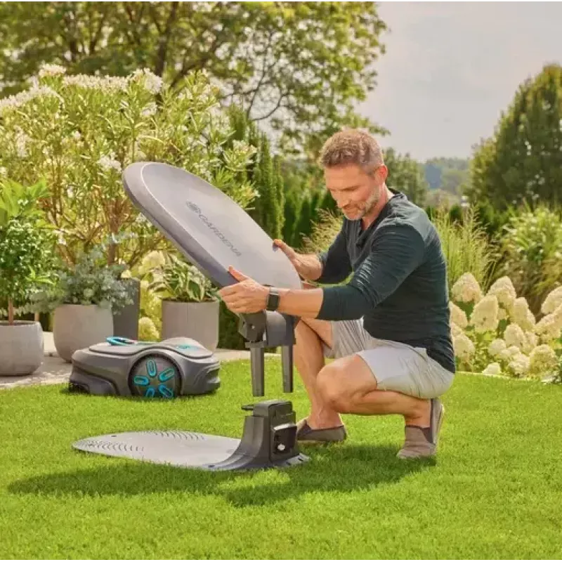 Garaż do kosiarki automatycznej Gardena 15025-20 kompatybilny z SILENO pro max free