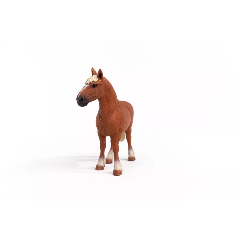 Koń belgijski zimnokrwisty schleich FARM WORLD, 3 lata, Zwierzęta gospodarskie / zabawki farmerskie, Konie, Brązowy, Plastik