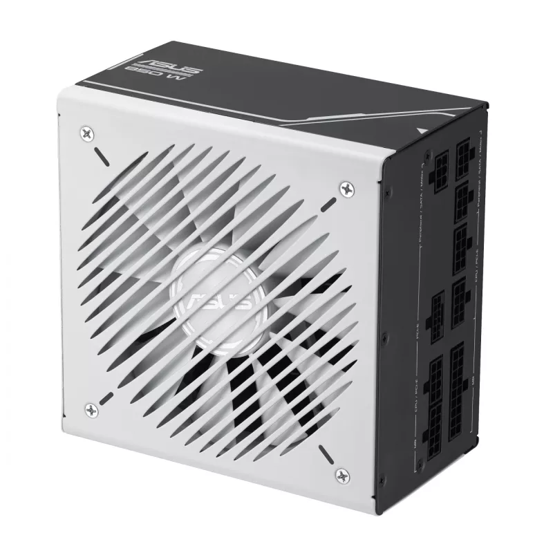 ASUS AP-850G zasilacz 850 W 20+4 pin ATX ATX Czarny, Biały