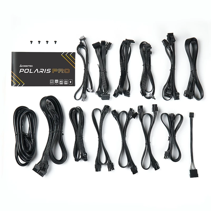 Zasilacz Chieftec Polaris PRO 1300W 20+4 pin ATX ATX Czarny