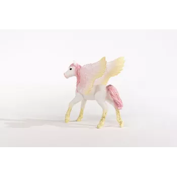 schleich BAYALA Źrebię Pegaza Wschodu Słońca, 5 lat, Jednorożec / Pegaz, Jednorożce i Wróżki, Wielokolorowy, Plastik