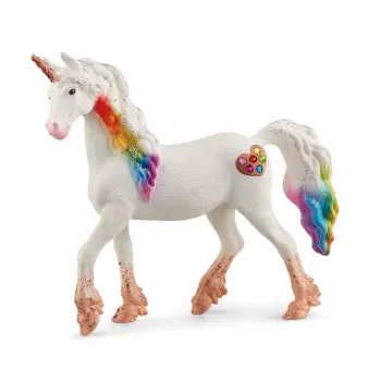 schleich BAYALA Tęczowa Miłość Klacz Jednorożca, 5 lat, Jednorożec / Pegaz, Jednorożce i Wróżki, Wielokolorowy