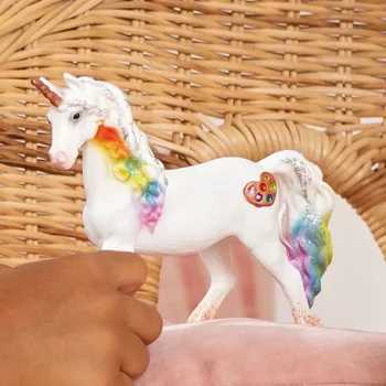 schleich BAYALA Tęczowa Miłość Klacz Jednorożca, 5 lat, Jednorożec / Pegaz, Jednorożce i Wróżki, Wielokolorowy