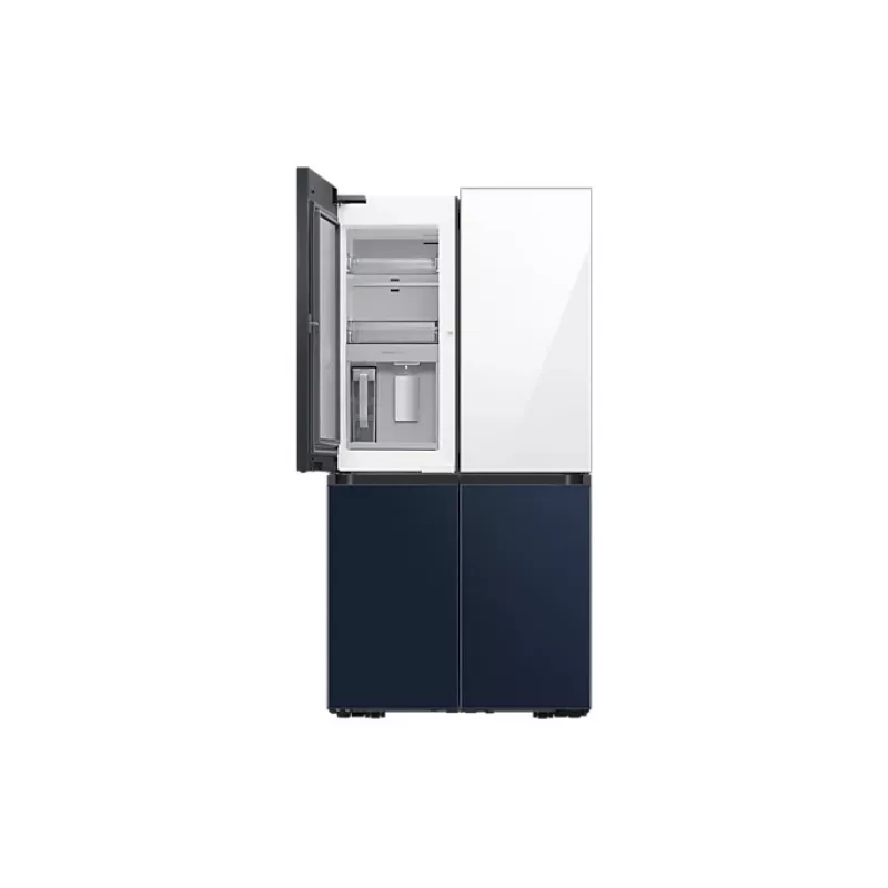 Lodówka side-by-side Samsung RF65A96768A wolnostojąca 647 L biała