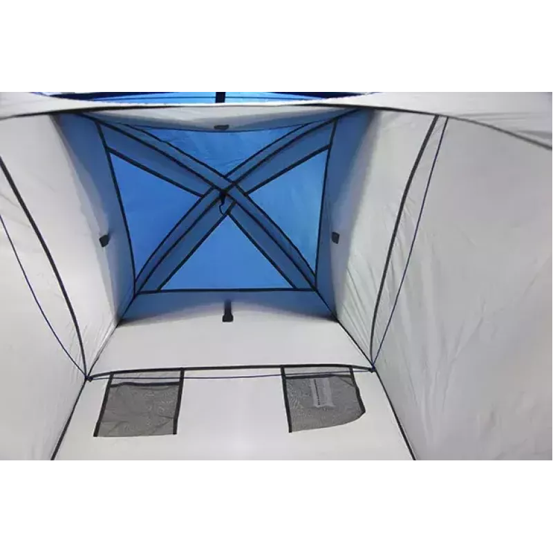 Namiot High Peak Lido Wodoodporny 100 cm Niebieski Szary 2 Kieszenie Włókno Szklane