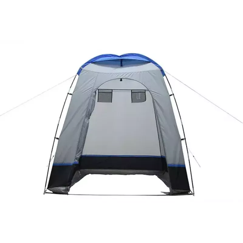 Namiot High Peak Lido Wodoodporny 100 cm Niebieski Szary 2 Kieszenie Włókno Szklane