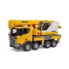 Samochód ciężarowy z dźwigiem BRUDER SCANIA Super 560R Liebherr