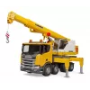 Samochód ciężarowy z dźwigiem BRUDER SCANIA Super 560R Liebherr