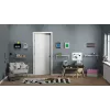 room copenhagen Półka LEGO Brick 8+4 czarna — modułowa półka ścienna z 2 półkami