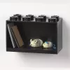 Shelf Room Copenhagen LEGO Brick 8 Shelf Czarny, modułowa półka ekspozycyjna